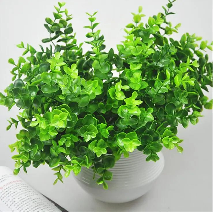 Бесплатная доставка новинка 2017 искусственные цветы аксессуары эвкалипт зеленые