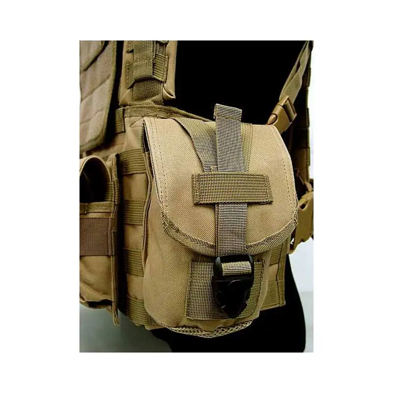 Военный жилет с мешочком для воды USMC тактический боевой Molle RRV нагрудная