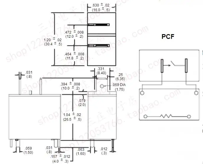 Реле PCF-112D1M 102F PCF-12V-25A | Обустройство дома