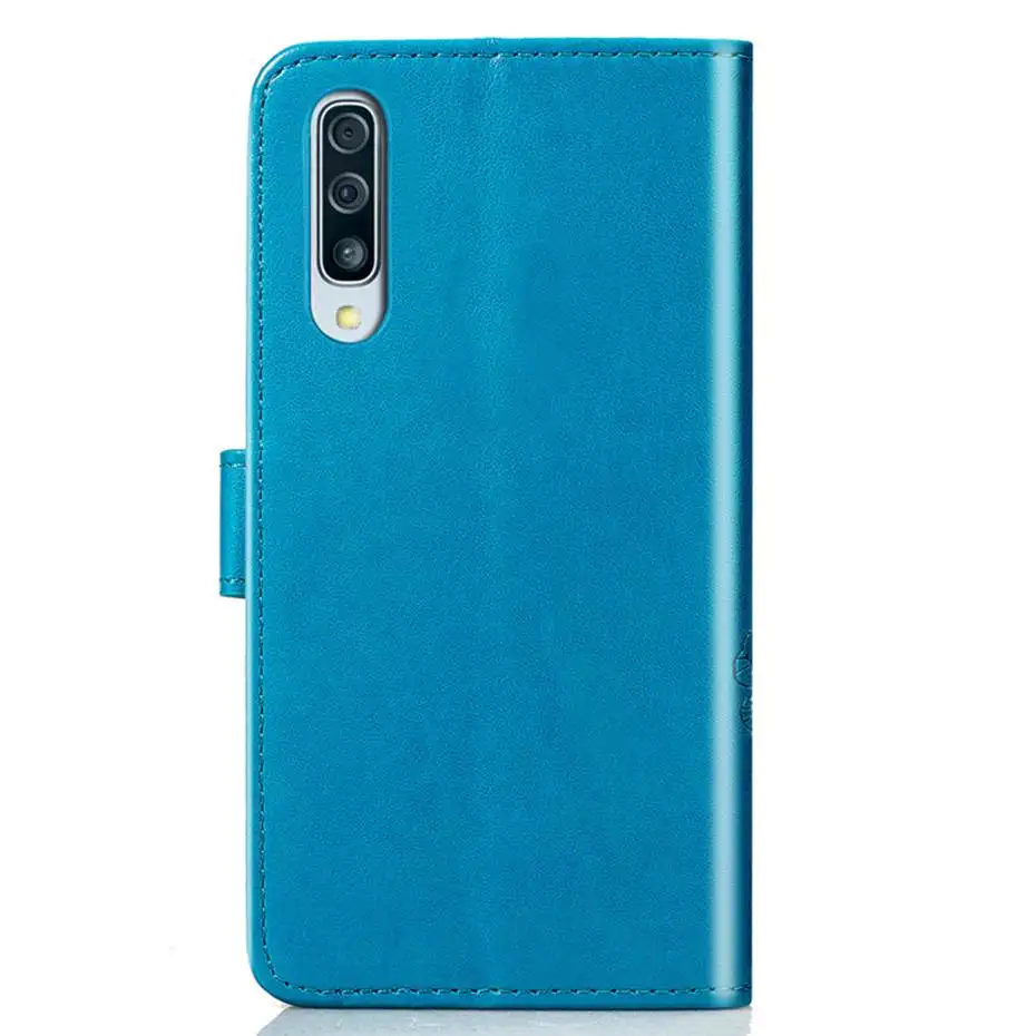 Чехол бумажник с откидной крышкой для Samsung Galaxy A50 A10 A30 A40 A70 кожаный чехол телефона
