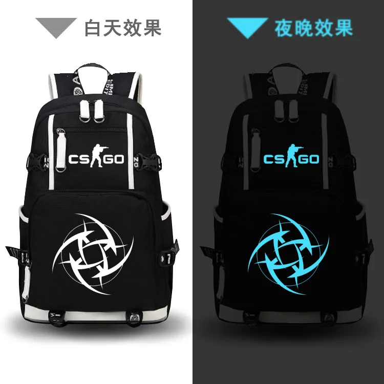 CS GO Fnatic Virtus. pro SK Gaming Ninjas в пижаме, школьный рюкзак, армейский мужской рюкзак, рюкзак для ноутбука, рюкзак для путешествий, рюкзак для книг