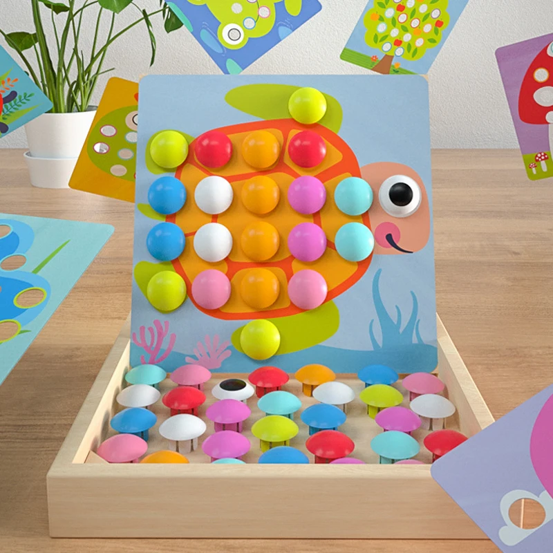 3D деревянные пазлы игрушки для детей композитная картинка головоломка