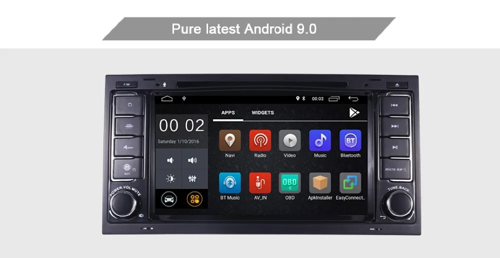 " HD ips Android 9,0 автомобильный gps-навигатор для Volkswagen Touareg T5 Transporter Multivan wifi 3g bluetooth Радио стерео Мультимедиа