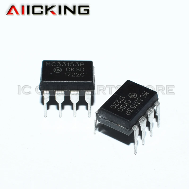 10 шт. MC33153P DIP 8 MC33153 DIP8 оригинал в наличии|Центральные процессоры| |