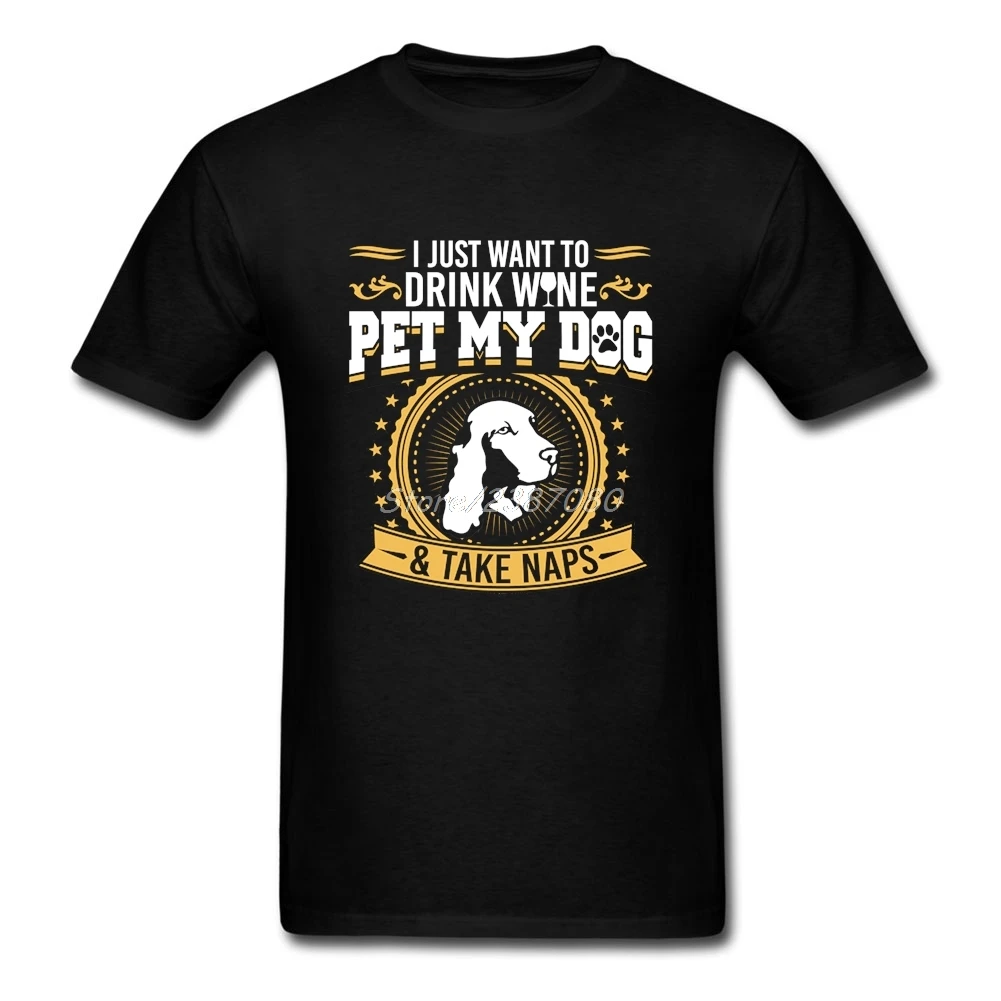 Cocker spaniel Pet My Dog футболка мужская с короткими рукавами На Заказ Новинка 2019 года Swag o