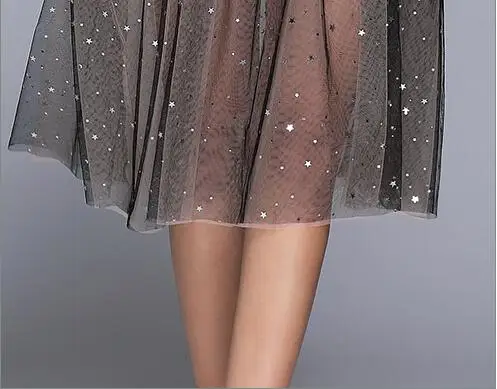 2019 New Summer Fashion Women Lace Mesh Patchwork Party Dress Vintage Lantern Sleeve V-neck Black Princess | Женская одежда