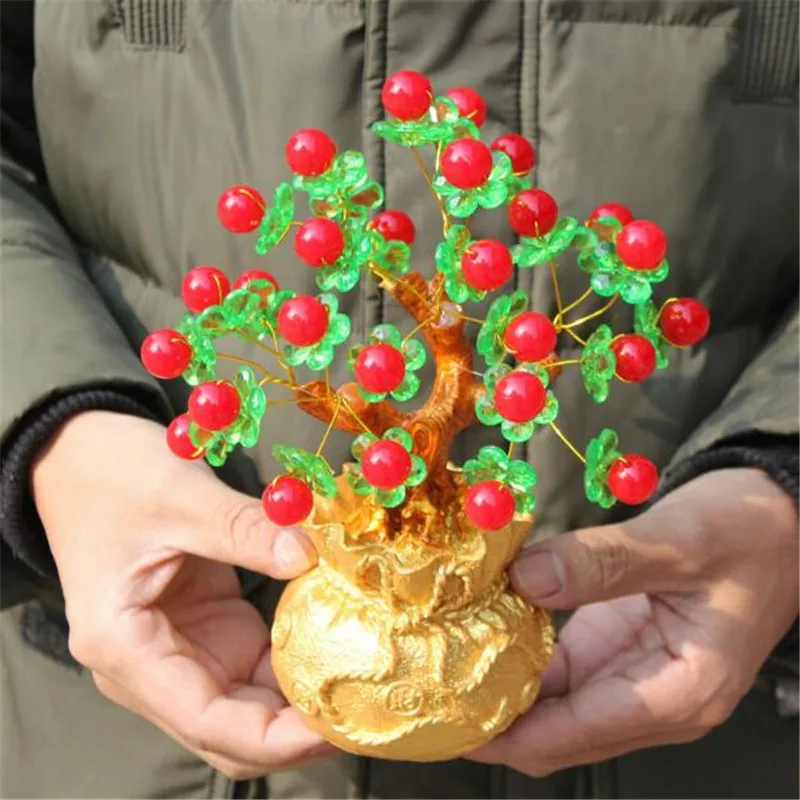 

AAA + + + lucky tree!!!Natural green aventurine crystal gem tree aura 345g