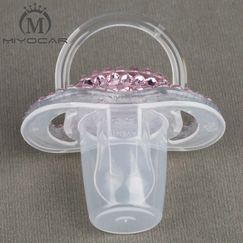 MIYOCAR bling Красочные ручной работы bling crystal rhinestone детская соска/соски/пустышки/cocka/chupeta и соски зажимы