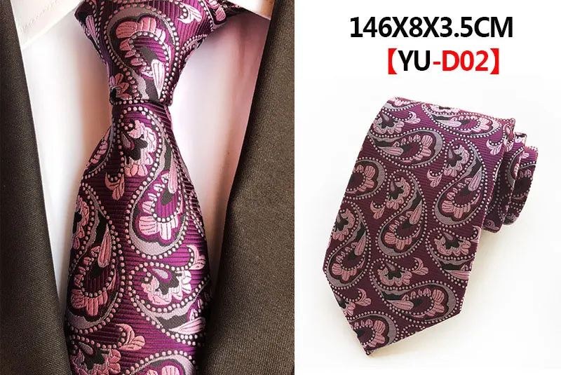 Новинка, 8 см, Шелковый мужской галстук, голубой, Baclk, Пейсли, жакет, галстук, костюм, бизнес, свадебные, вечерние, галстуки, подарок, аксессуары, галстуки Gravata