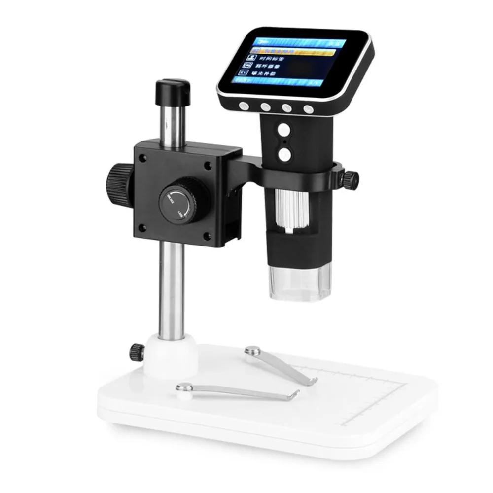 ACEHE 500x увеличение с 3 5 дюймов HD экран Встроенный цифровой микроскоп регулируемой