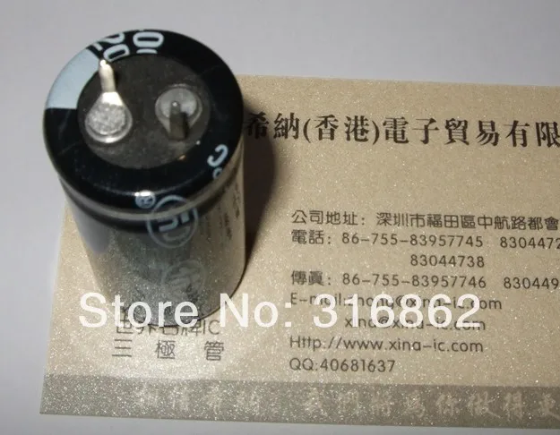 

Free Shipping 400V220UF 400V 220UF size 25*40 electrolytic ORIGINAL100% 10PCS/LOT Electronic Components kit