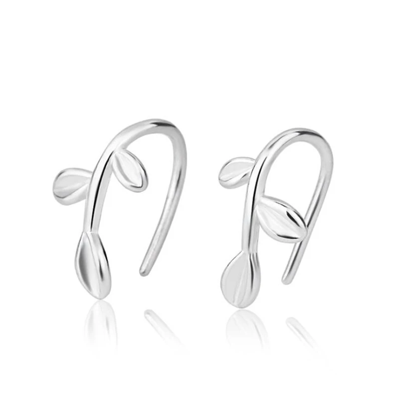 

New Three Leaf Simple Earrings for Women Ladies Trendy Elegant Girls Earrings Korea Style Personality Ear Accessories Gifts