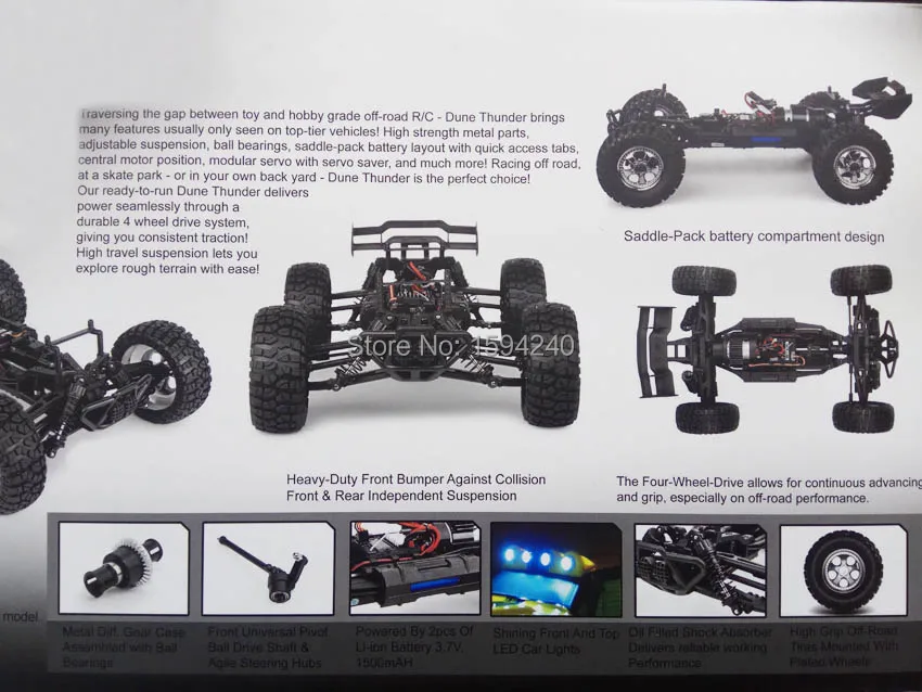 HBX 12891 2,4 ghz RC автомобиль 1/12 4WD водонепроницаемый Багги песок рельс грузовик RC пустынный грузовик RTR 40 км/ч