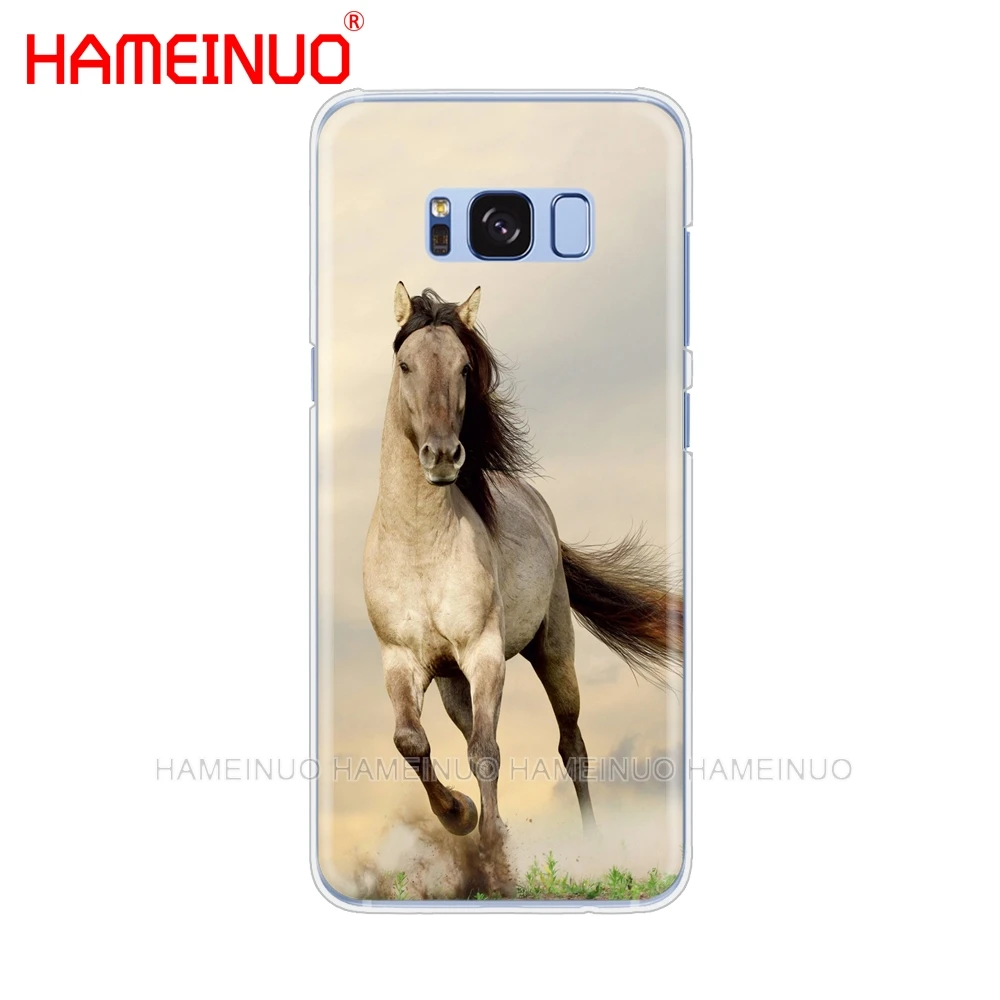 HAMEINUO Изящный чехол для сотового телефона с изображением лошади Samsung Galaxy S9 S7 edge PLUS
