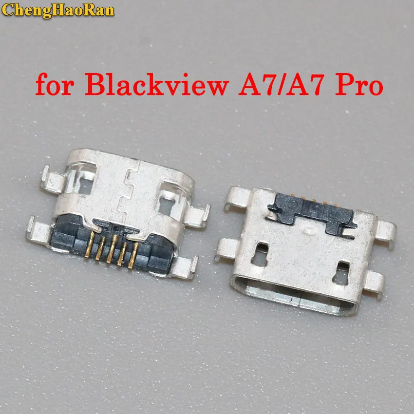ChengHaoRan 2 шт. Мини micro USB разъем док-станция 5pin женские части для Blackview A7 A7 Pro A7Pro зарядный порт