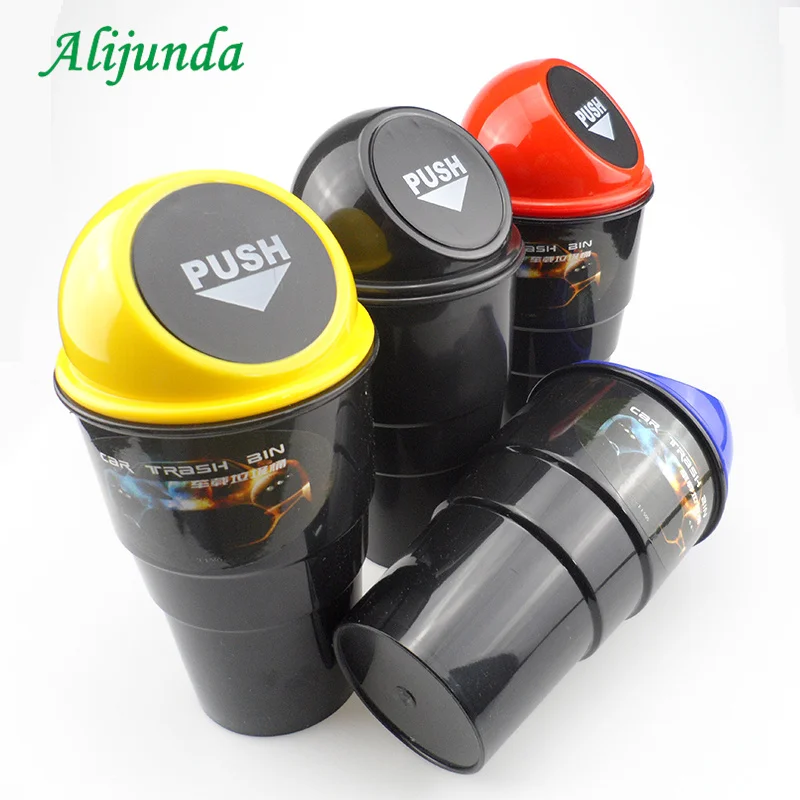 Hot selling Car Trash Can Garbage Dust Case Holder Bin Car-styling for Subaru Forester Outback Legacy Impreza XV BRZ | Автомобили и