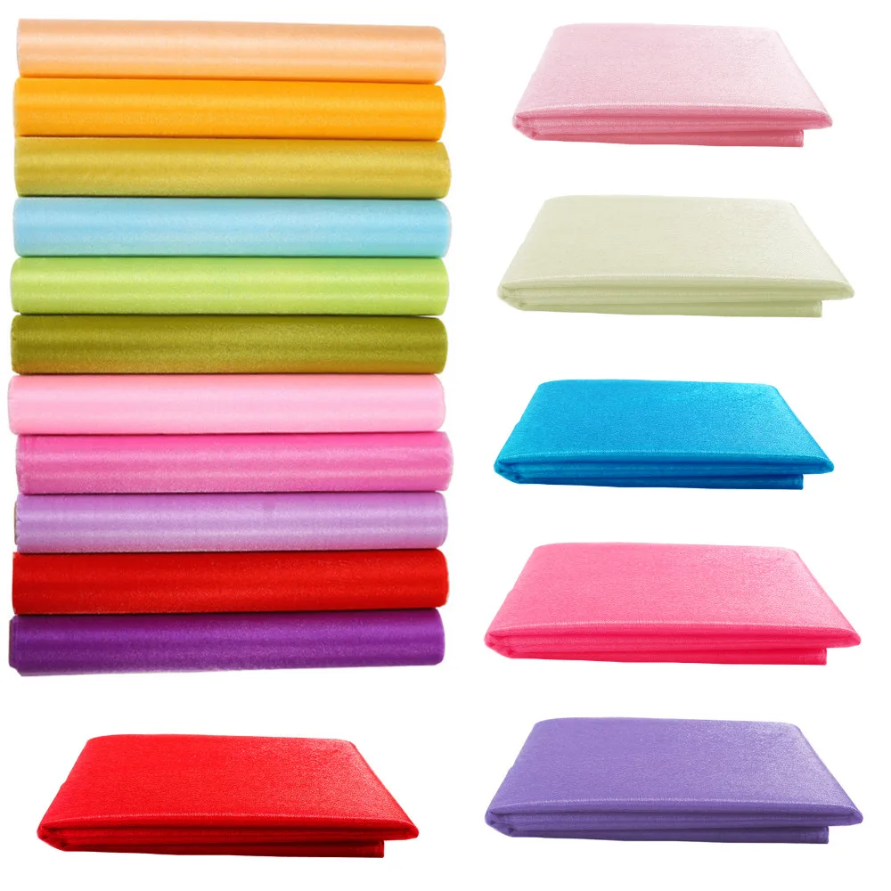 110 м * 35 см прозрачная органза в рулоне многофункциональная настольная дорожка с