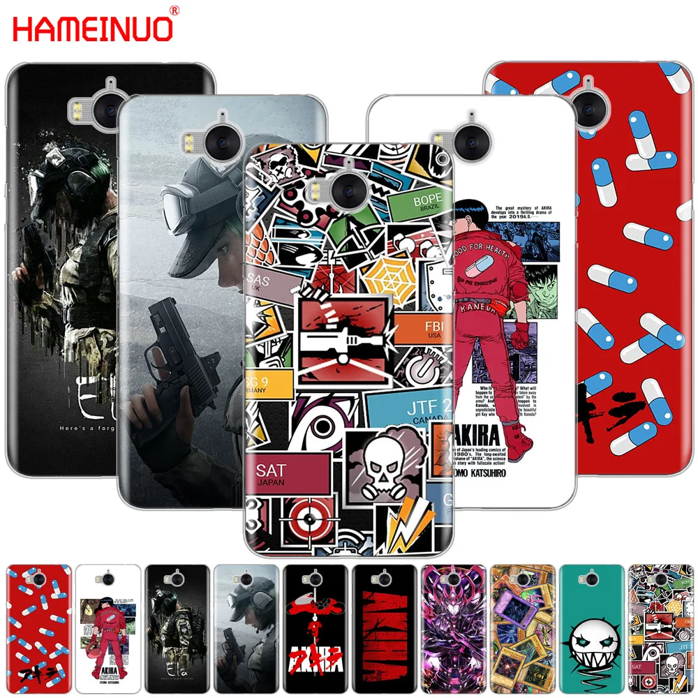 HAMEINUO AKIRA Voltron Радуга шесть осада YuGiOh чехол для телефона huawei honor 3C 4X 4C 5C 5X 6 7 Y3 Y6 Y5 2 II