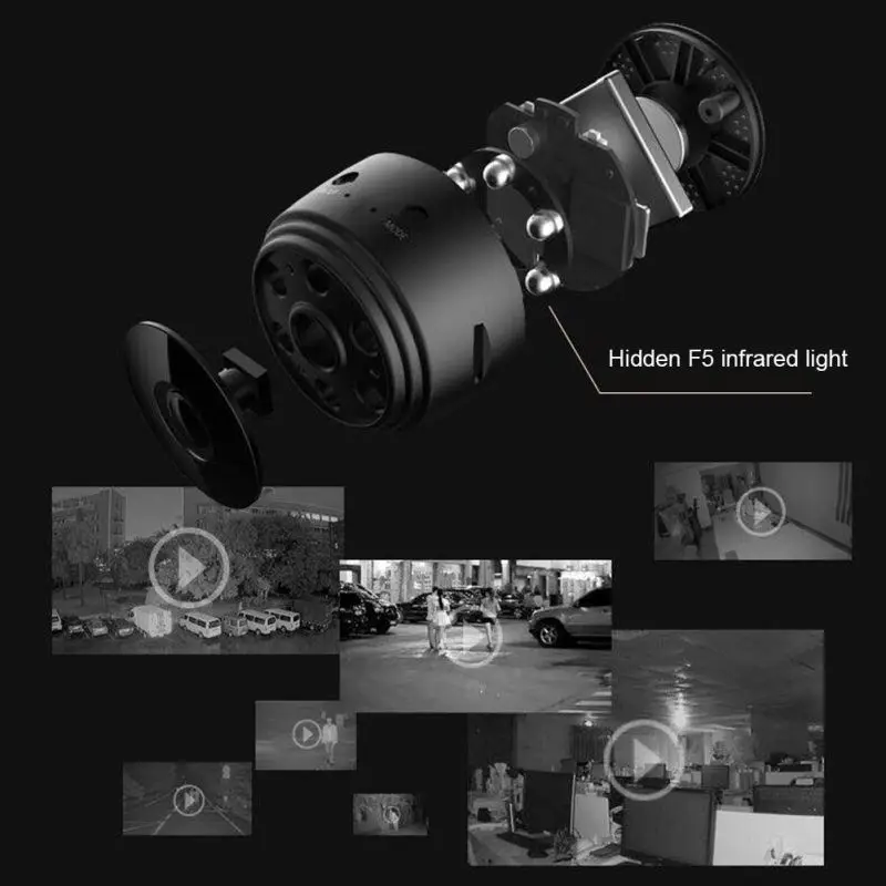 Оригинальная A9 Мини камера WIFI FULL HD 4K 1080P ночное видение Обнаружение движения CMOS