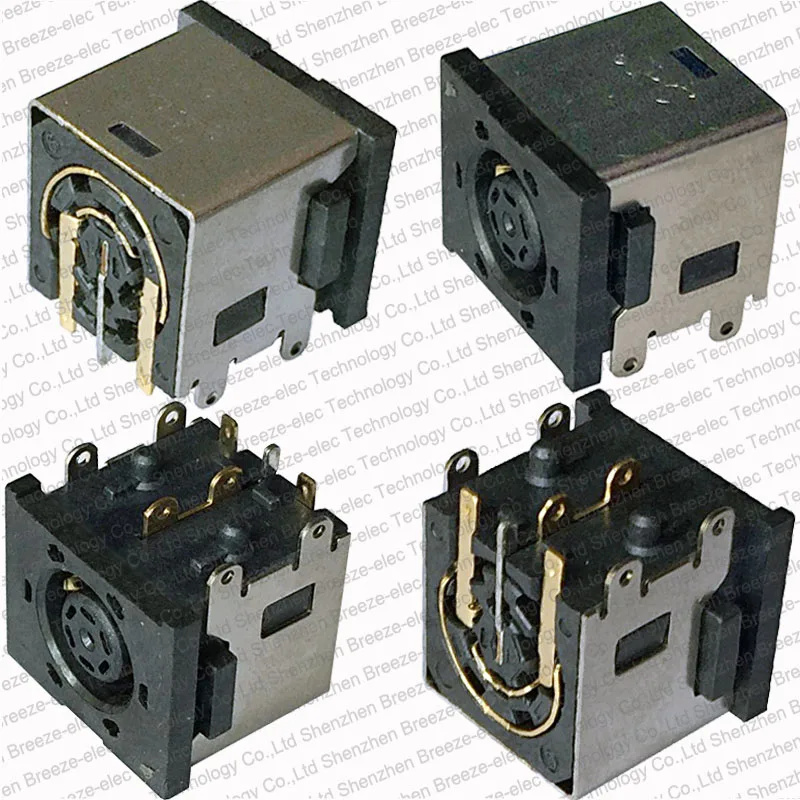 

1~100pcs/lot Laptop DC power Jack Soket Connector for Dell Alienware M14X M17X M18X R1 R2 1510 ALW18D-1788 XPS M1730 M6410 M6400