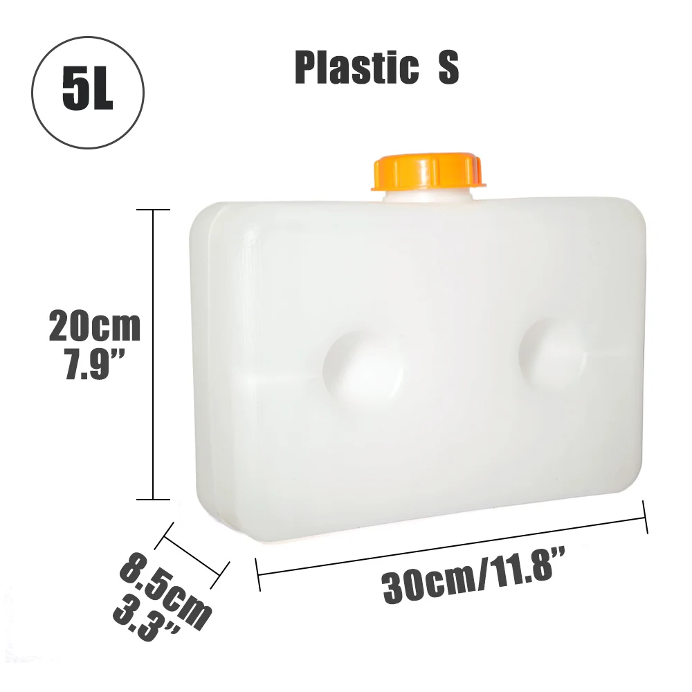 FT-01-5L TopAuto 5L 8.8L 10L 15LТопливный Бак для Отопителей Webasto Eberspacher Пластик Канистра Для Топлива Автомобильный Обогреватель Дизельный Нагреватель для Автомобиля Грузовик Караван Лодка Аксессуаллы - Цвет: FT-01-5L
