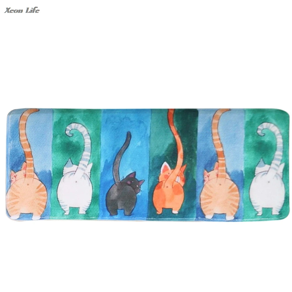 ISHOWTIENDA Новый 1 шт. с рисунком кота для домашних животных Ванная комната кухонные