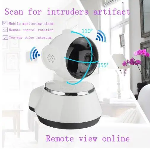 Беспроводной Wi Fi IP Камера охранных Камеры Скрытого видеонаблюдения 720 P HD3.6mm