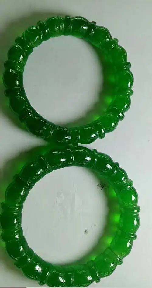 Браслет из 100% натурального бамбука нефрита гравированный вручную