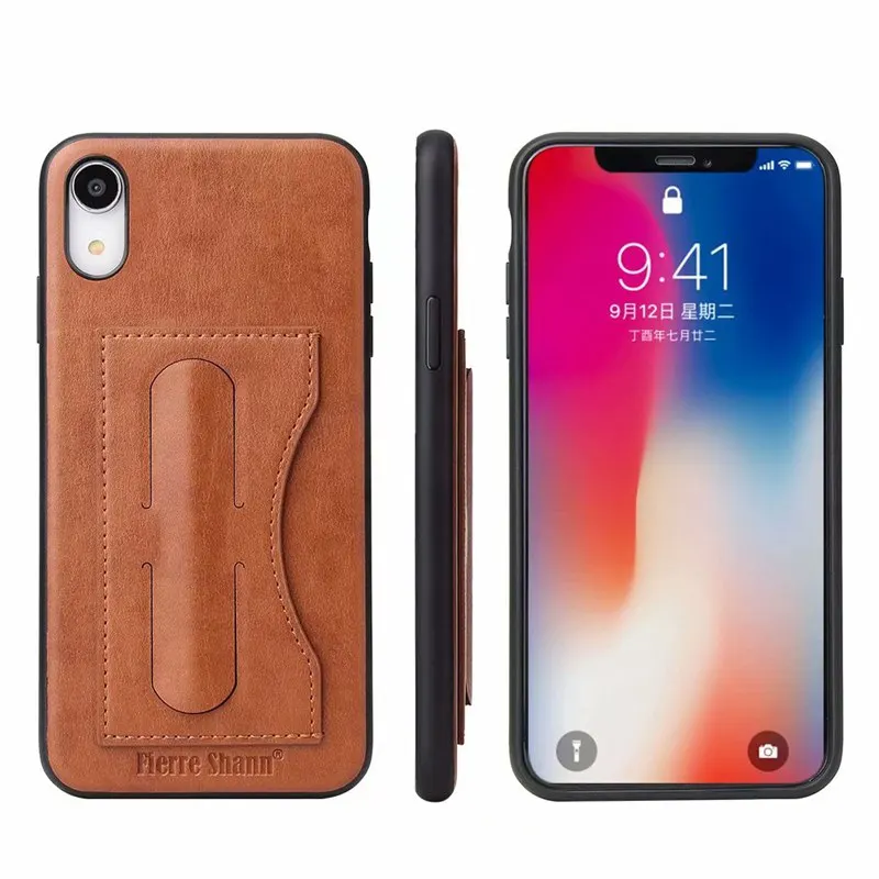 Case For iphone 12  mini 11 pro xs max x xr 6 s 7 8 plus Se 2020 Capa Etui Luxury Leather Phone Cover accessories Coque Shell