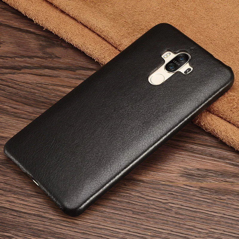 Toraise Protective Case For Huawei Mate 9 Luxury Genuine Leather Back Cover Pro Phone Coque Capa |