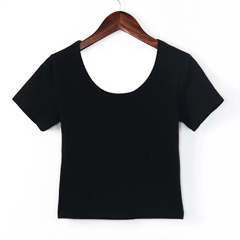 

Women Cotton Top Summer Tshirt Underwear Korean Style Womens Sexy Sport Tee Shirt T-Shirt Clothes 2019 femme