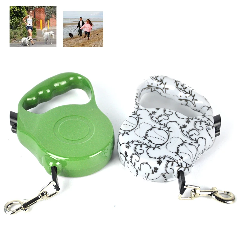 5M Втягивающийся поводок для собак Автоматическая Гибкая кошки или собаки