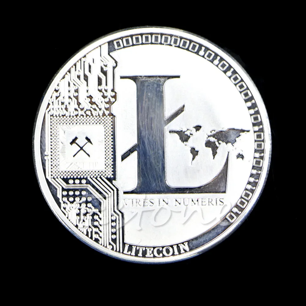 1 унций чистого. 999 Посеребренные 25 LTC Litecoin Vires numeris медаль новая монета | Автомобили