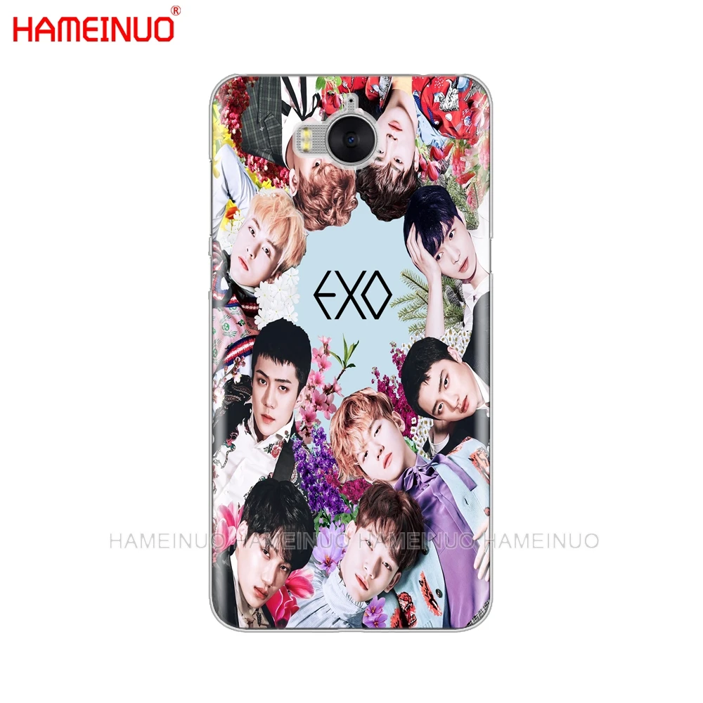 HAMEINUO Kpop exo чехол для сотового телефона huawei honor 3C 4X 4C 5C 5X 6 7 Y3 Y6 Y5 2 II Y560 2017|Бамперы| |