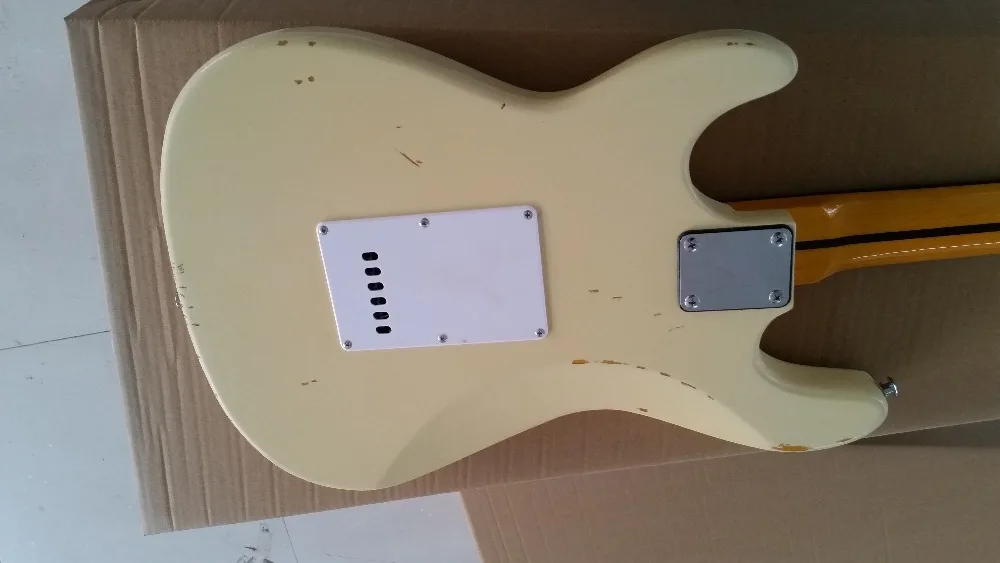 Электрогитара/желтый цвет ST электрогитара/Гитары Китай|st electric guitar|electric guitarguitars