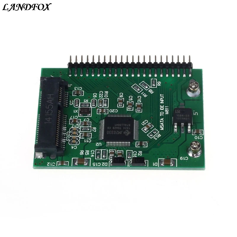 Переходник mSATA SSD на 44 Pin IDE 2 5 дюймовый HDD для ноутбука|ide converter|converter adapter44 pin |