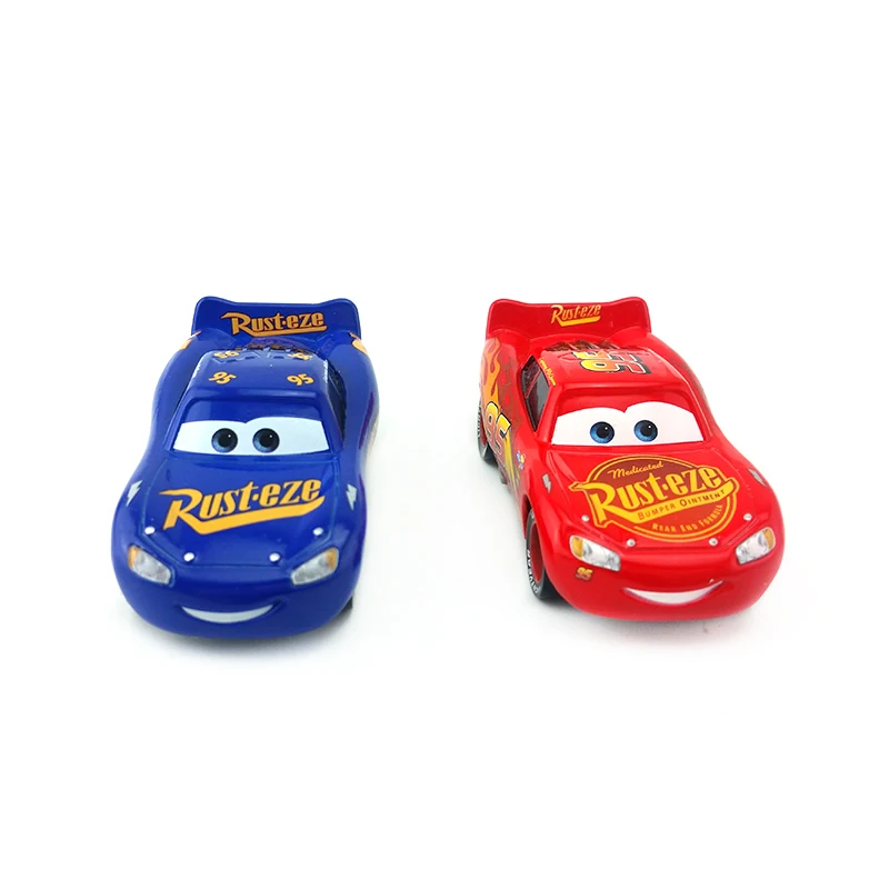 Машинки Дисней Pixar сказочные с молниями Маккуин и металлические литые под