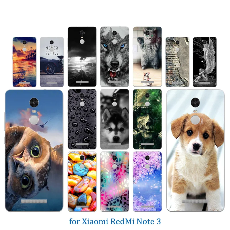 Прозрачный чехол для телефона из ТПУ Xiaomi RedMi Note 3 мягкий Ультратонкий 5 &quotс