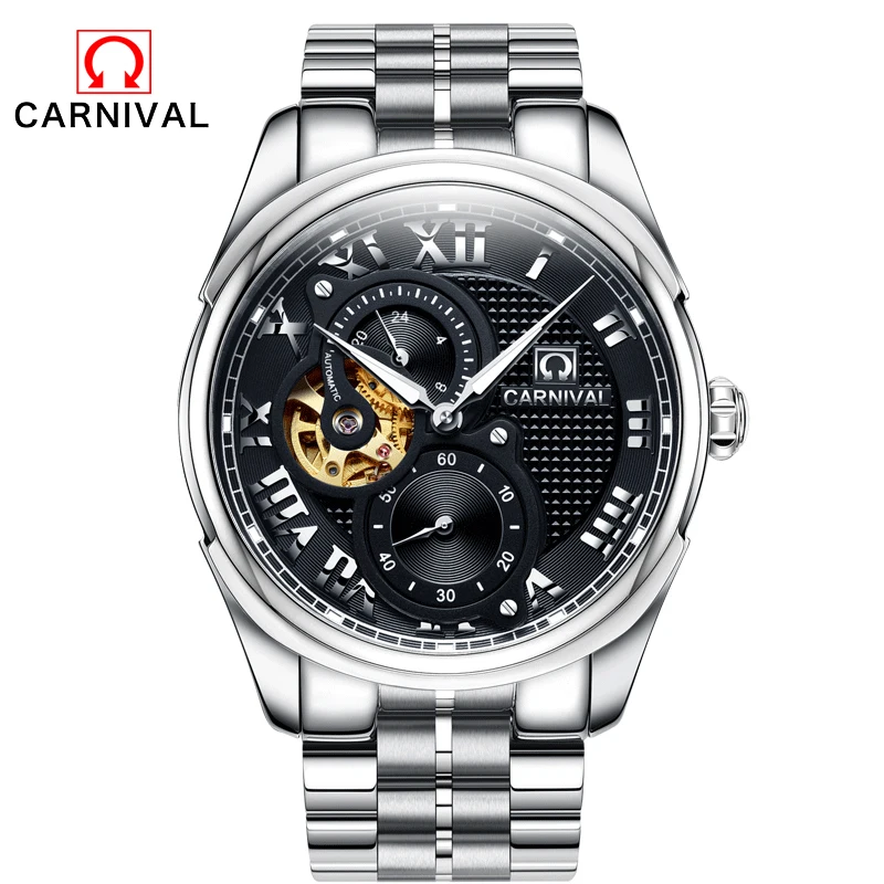 Часы наручные Relojes Мужские автоматические брендовые роскошные механические