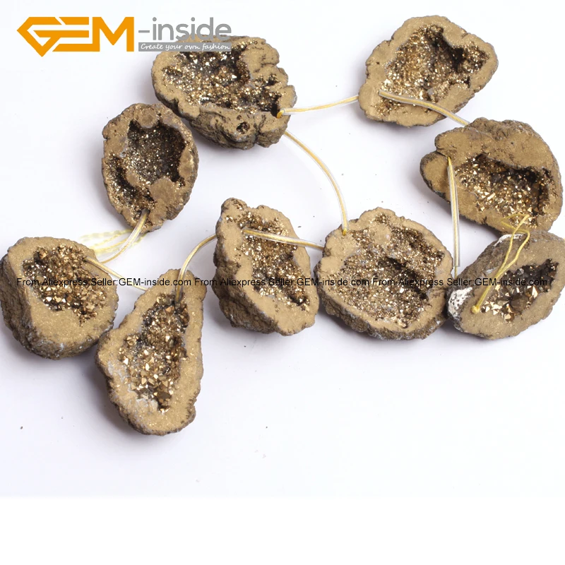 Geode Druzy камень кристалл кварц кластеры сырой бусины для изготовления ювелирных