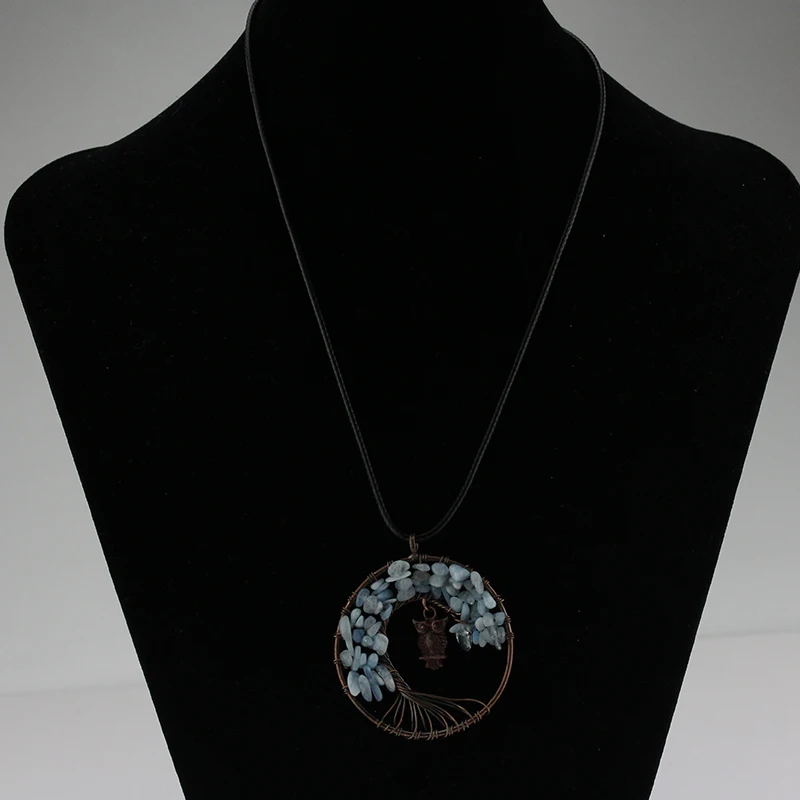 Женское ожерелье с подвеской в виде дерева жизни из меди|tree of life pendant|tree lifefashion choker