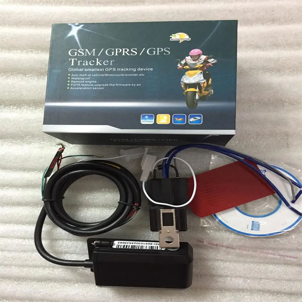 Водонепроницаемый Gps трекер для мотоцикла быстрая идентификация