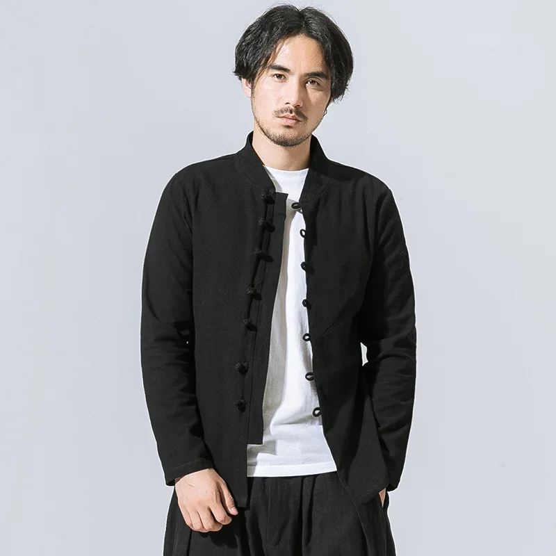 Для мужчин из хлопка и льна рубашки для мальчиков с длинными рукавами рисунком