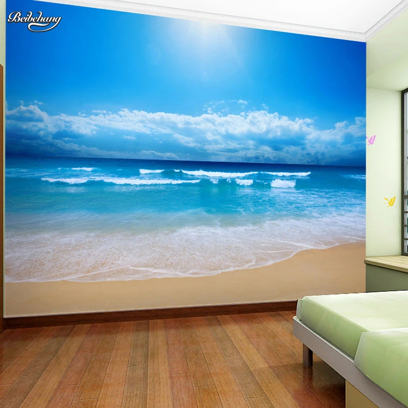 

beibehang Custom 3d stereoscopic large mural wallpaper TV backdrop bedroom Mediterranean-style papel de parede para quarto