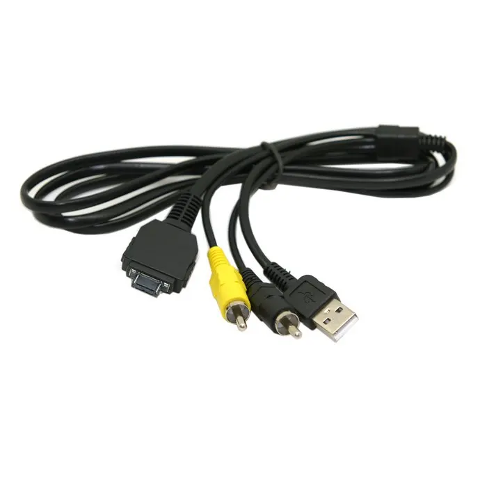 Новый USB и AV TVOUT кабель для Фотоаппарата Sony|av cable for camera|usb usbav sony |