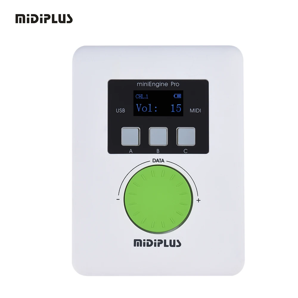 Внешний USB звуковой модуль MIDIPLUS miniEngine Pro встроенная перезаряжаемая литиевая