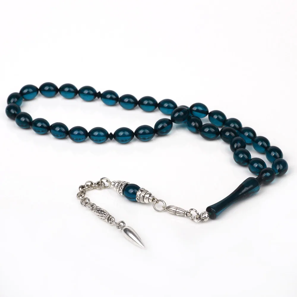 Tasbih магазин смолы янтарные Молитвенные Четки из бусин tesbih Мусульманский