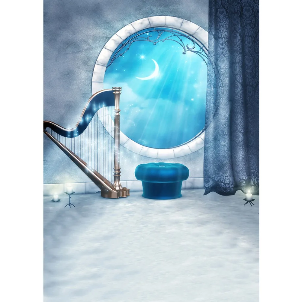 Фон для фотосъемки с окном аксессуары фотографирования детей новорожденных