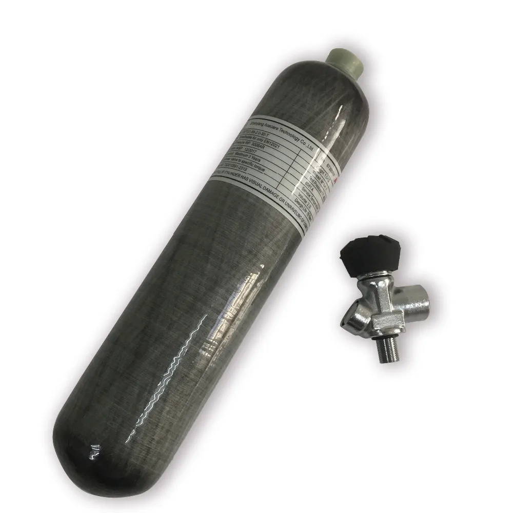 AC10331 2L Pcp воздушный бак из углеродного волокна/газовый баллон Воздушный шар 4500psi