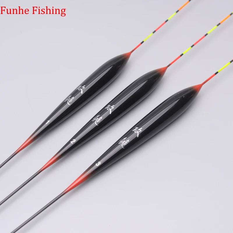 

3pcs/lot Fishing Floats Bobber Carp Floats For Fishing Buoys Balsa Wood Material Flotteur De Peche Fishing Accessories Tackle